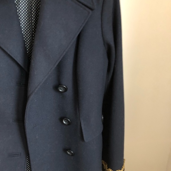 Vintage Celine Coat with Gold Trim - Picture 5 of 9